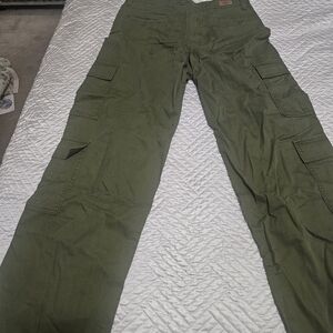 Olive Green Cargo Pants